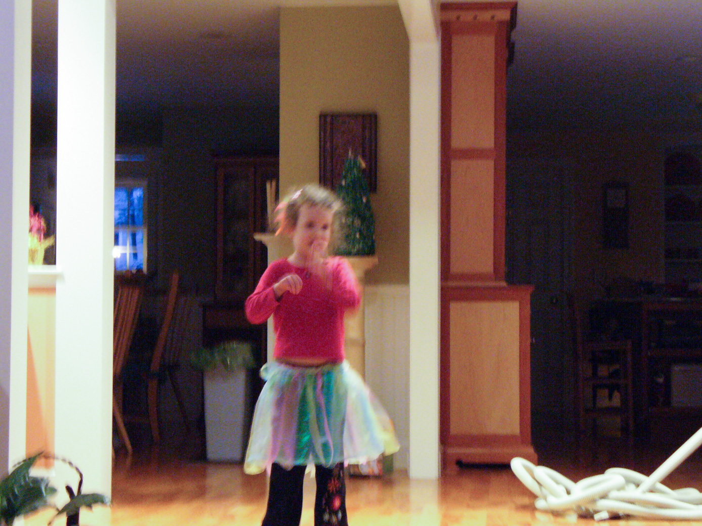 Nicki dressed up for charades