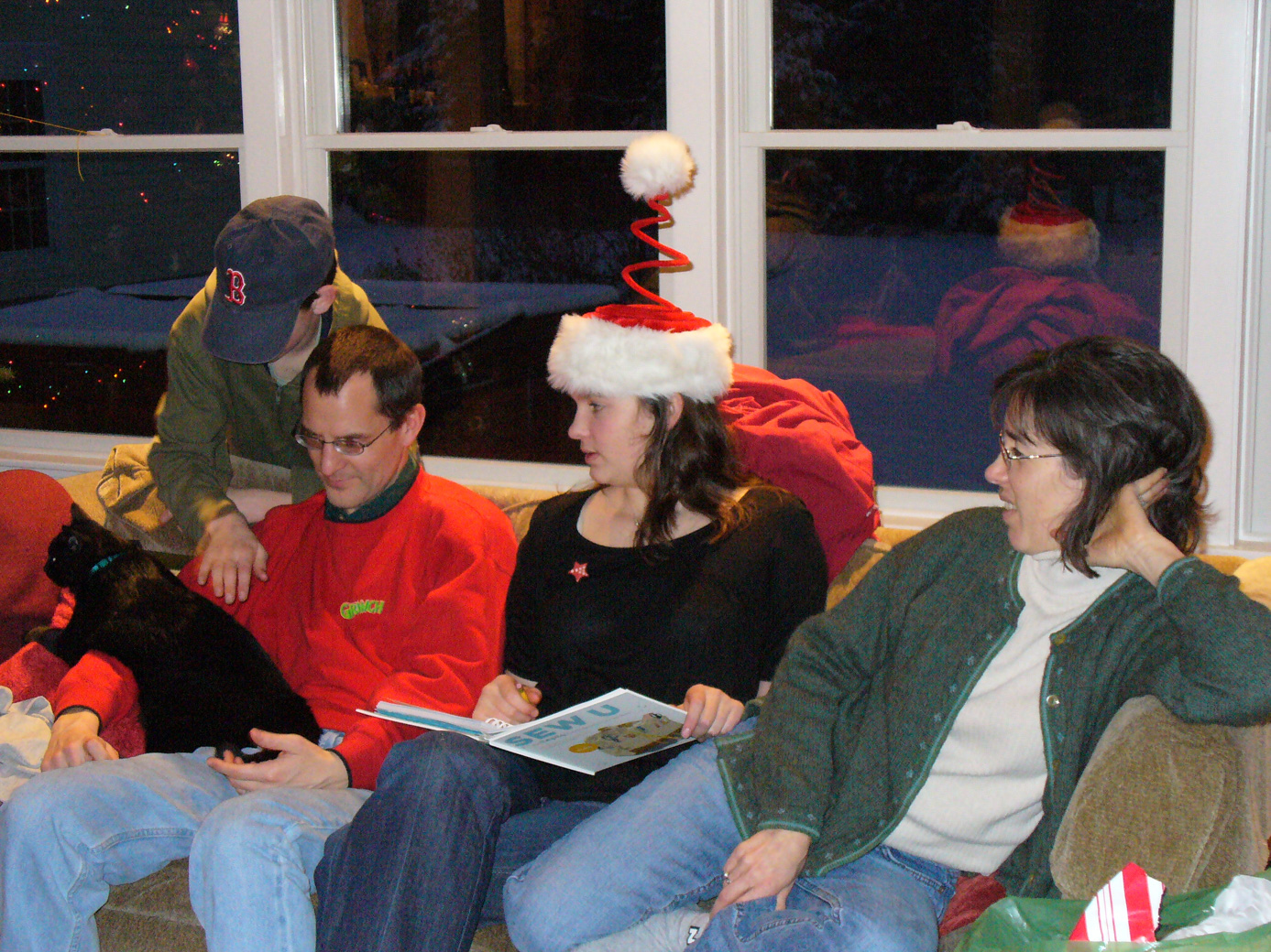 Jimmy, Matt, Emily, Kelly