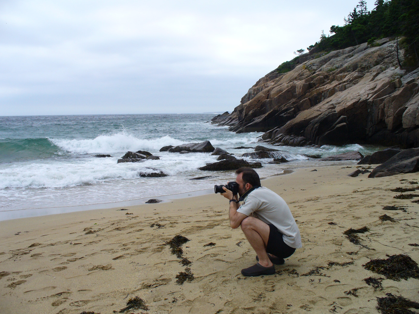 Paul on Sand Beach