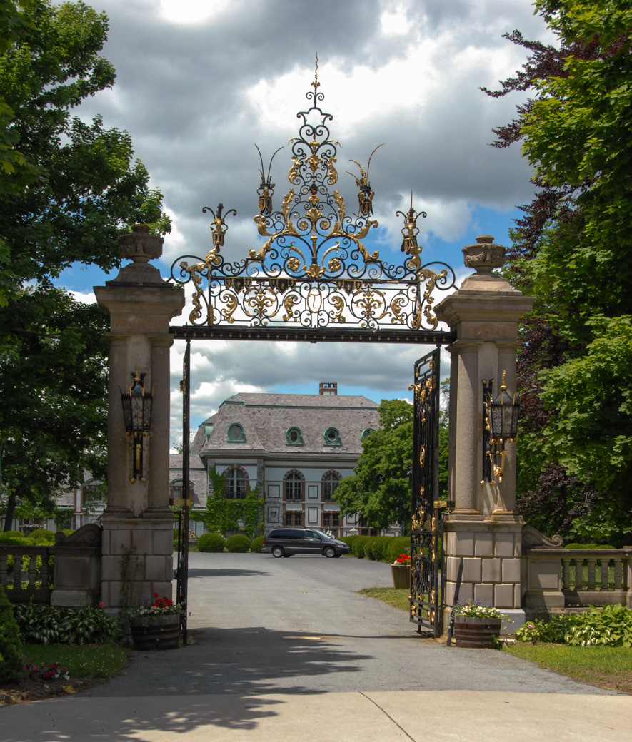 Entrance to a house in Newport RI