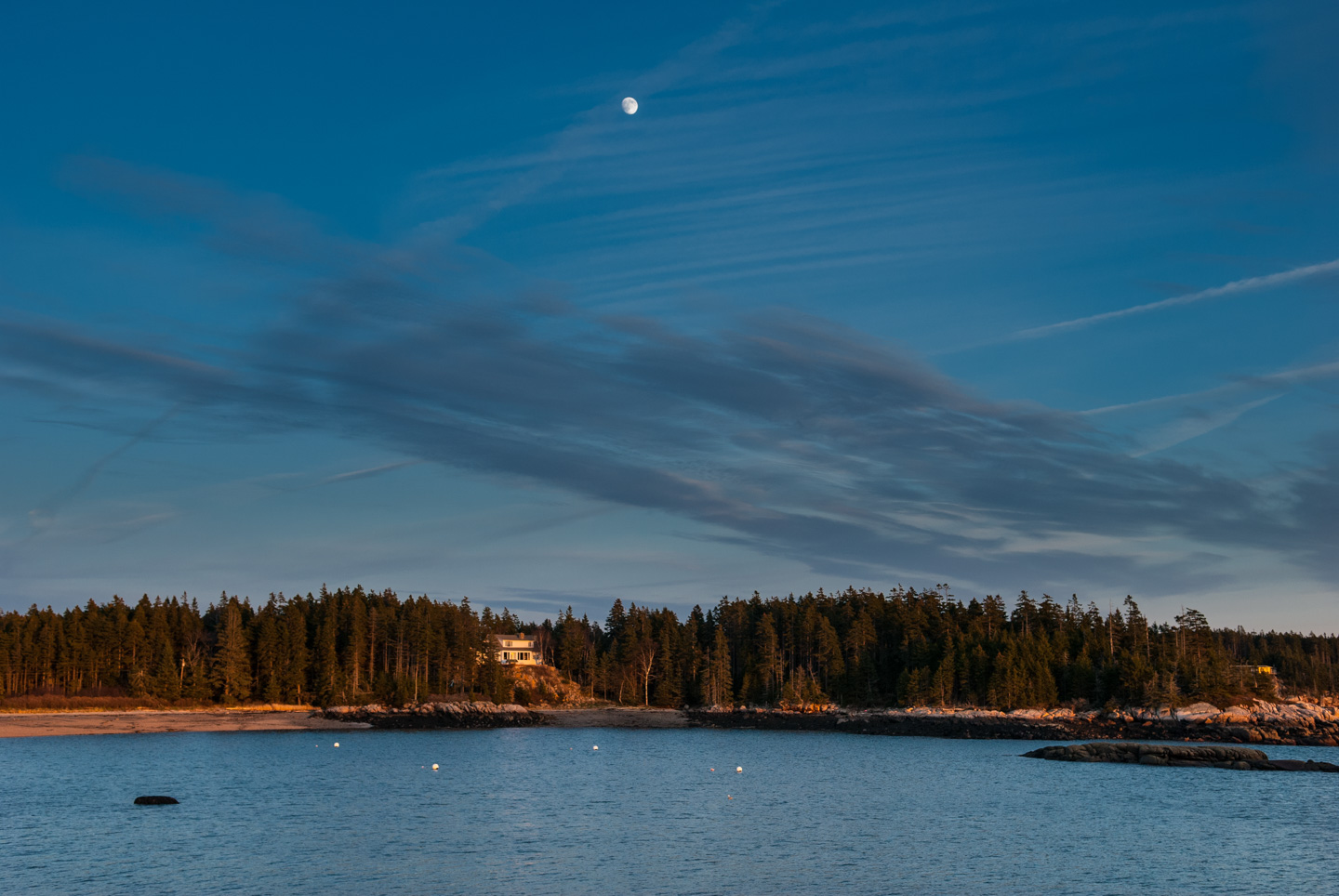 Deer Isle coastal scene