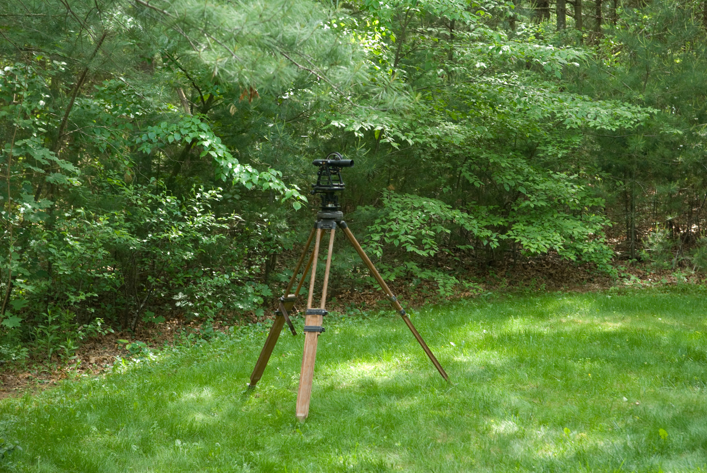 old surveying scope