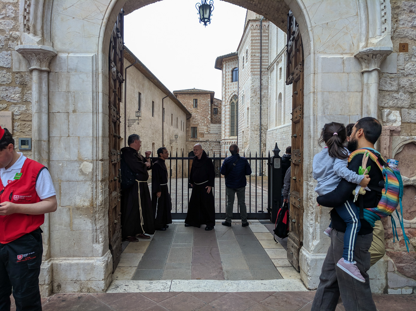 Friars in Assisi