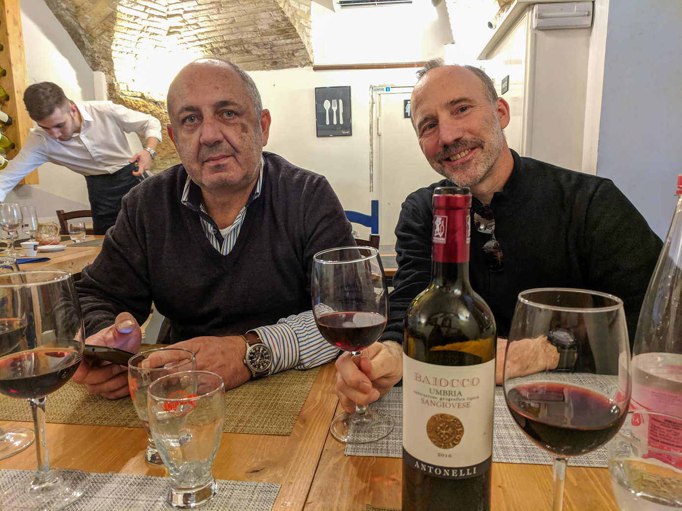 Francesco and Paul in Assisi