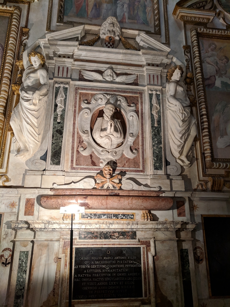 Picture of side chapel in Duomo of Fano