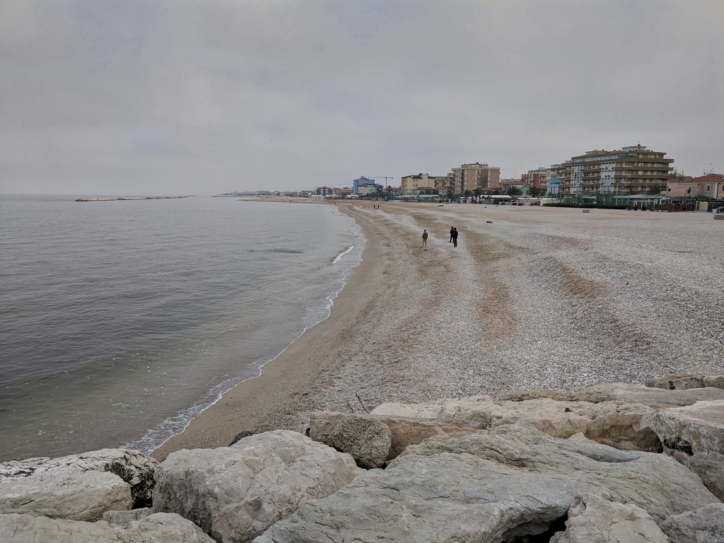 The Beach in Fano