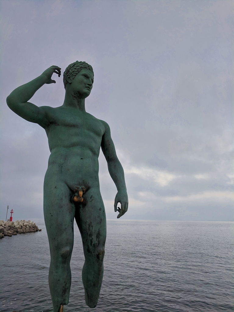 Victorious Youth statue