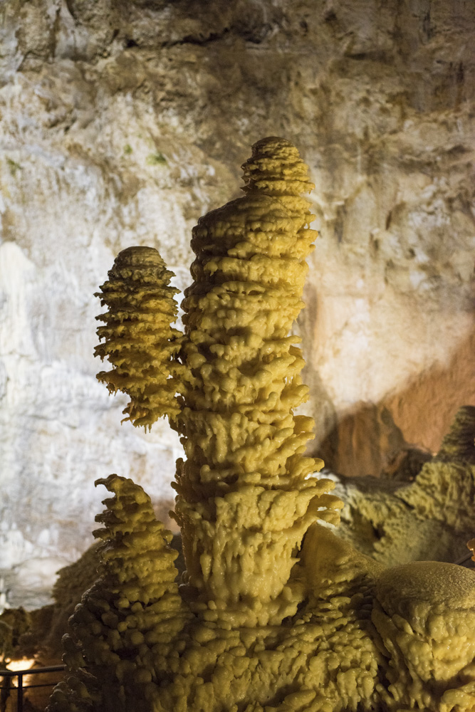 In the Frasassi Caves