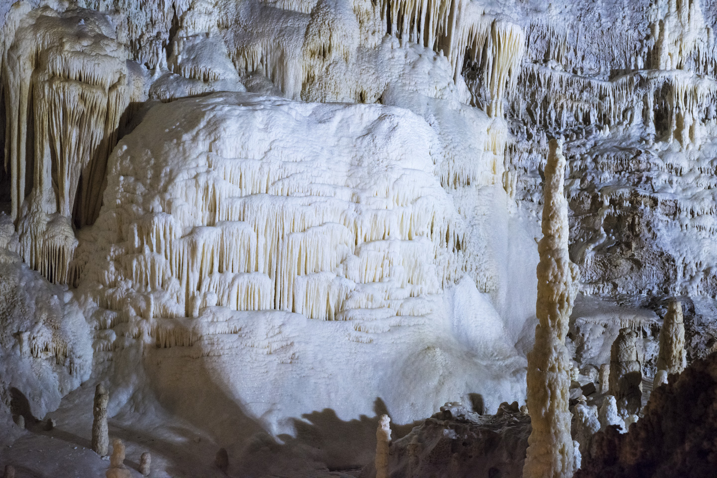 In the Frasassi Caves
