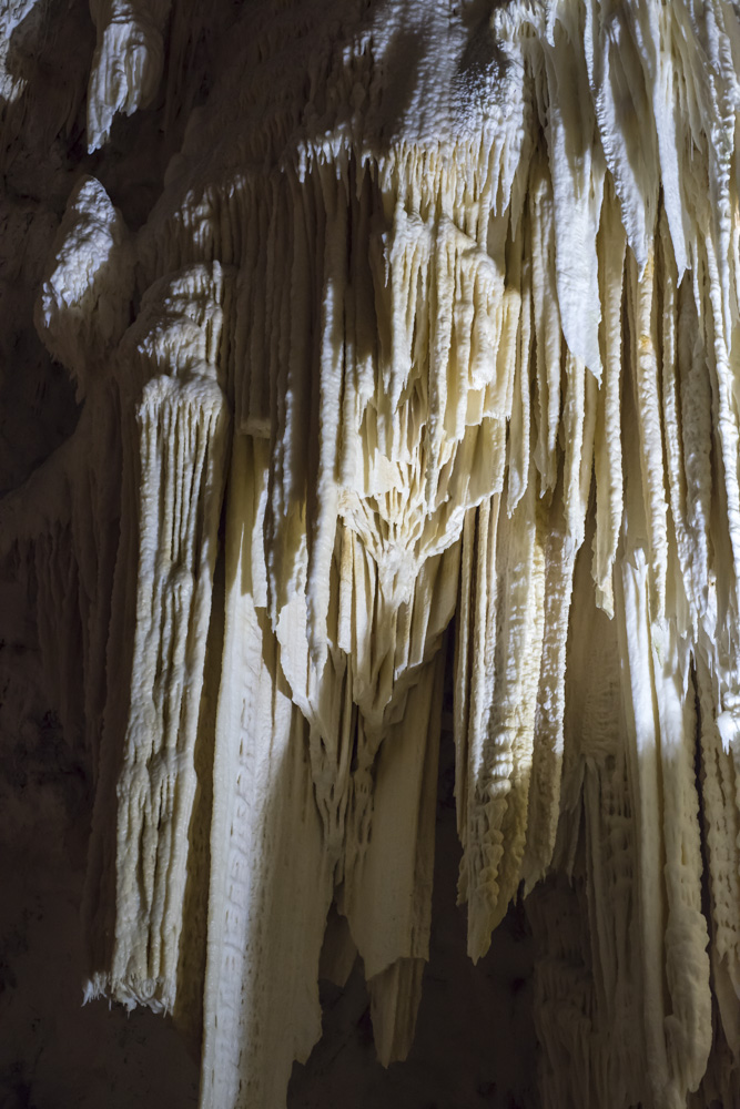 Inside frasassi Caves
