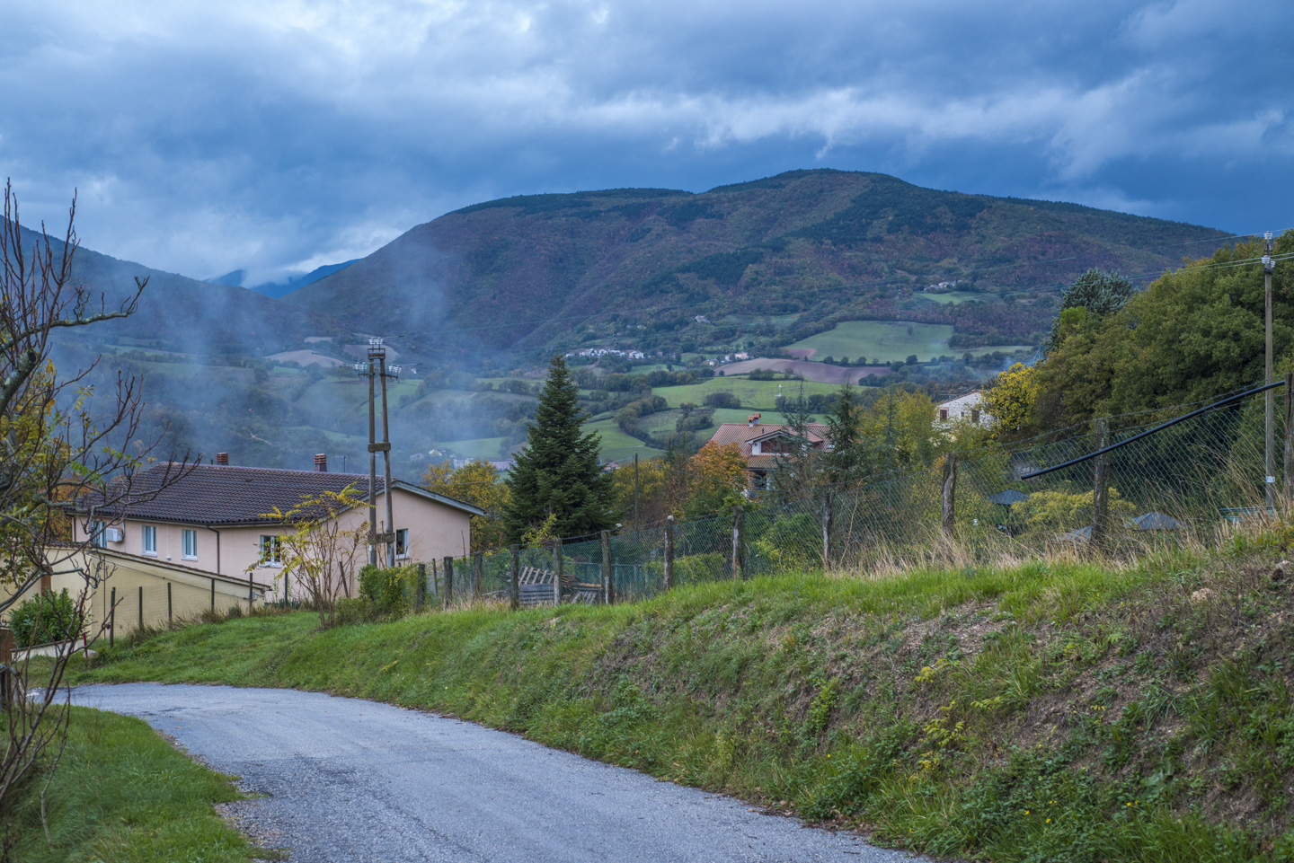 View in the Genga area