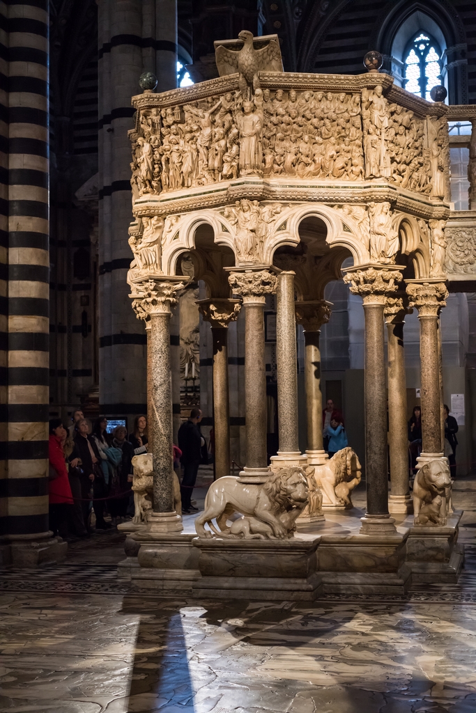 The Pulpit in Duomo di Siena