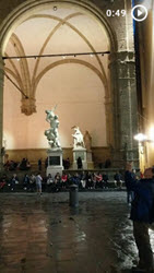 link to video of Florence Statues