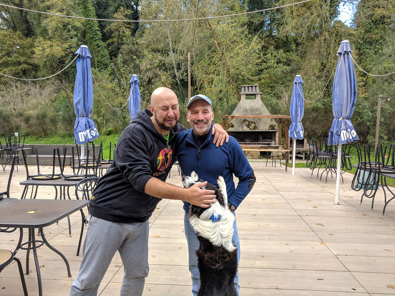 Filippo and Paul at Ciavarini's