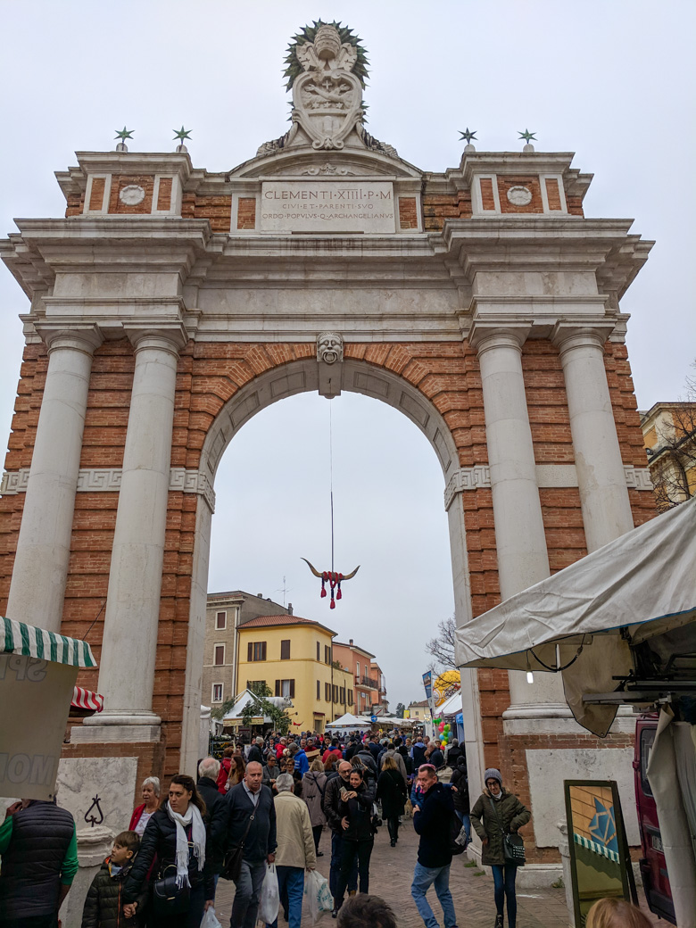 Triumphal Arch in Santarcangelo