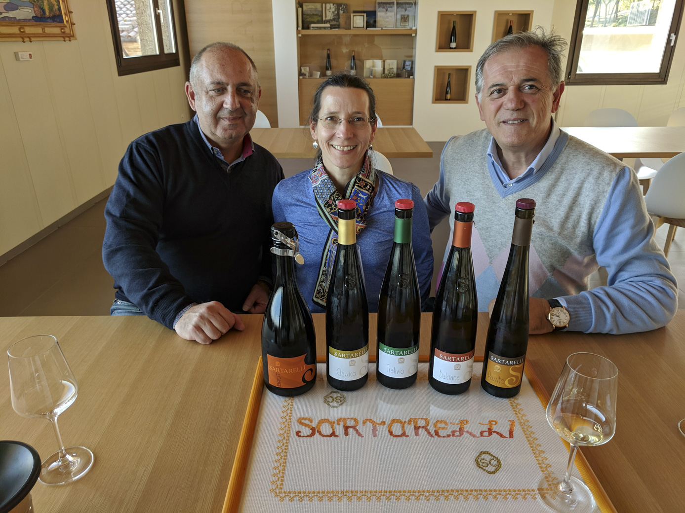 Sartarelli Winery tasting
