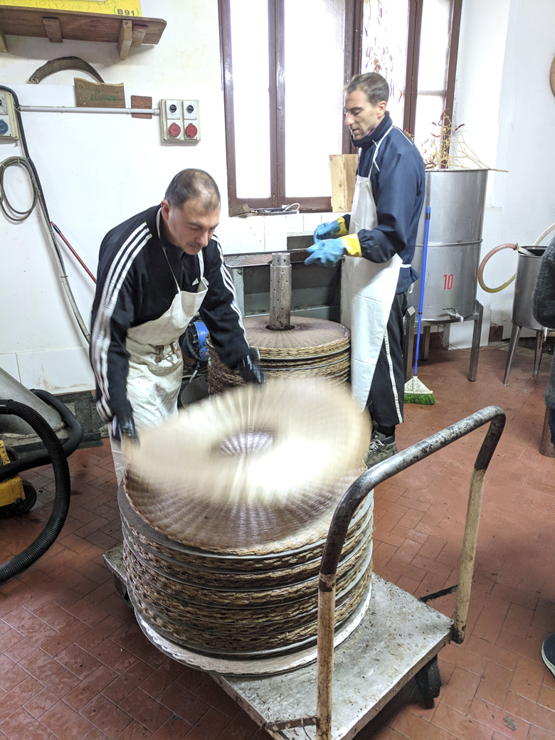 Beltrami Olive processing