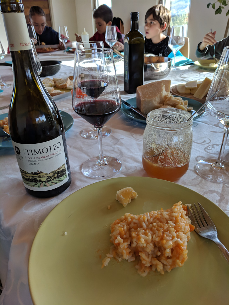 Lunch with the Di Sante family