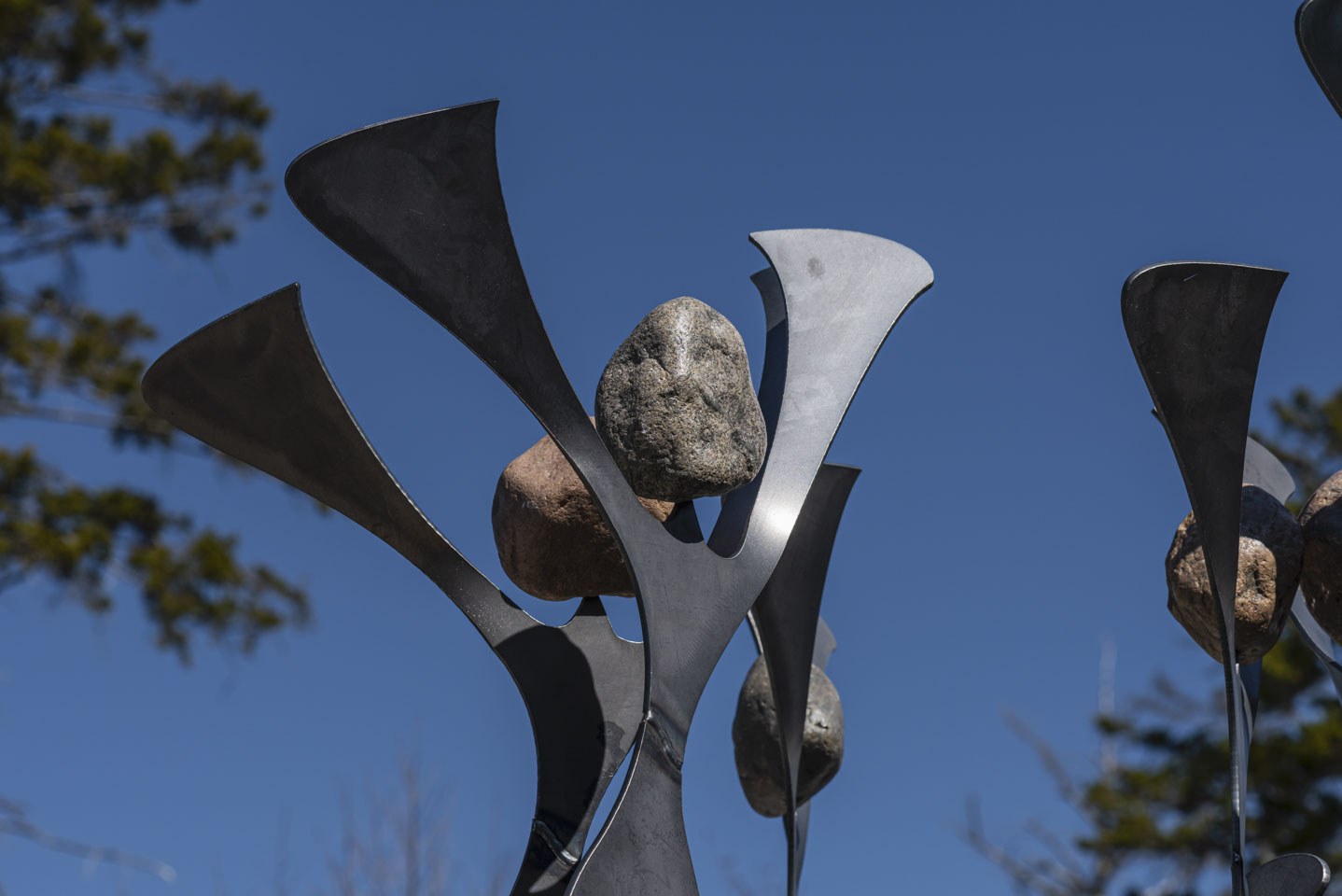 sculpture depicting either family or dancing