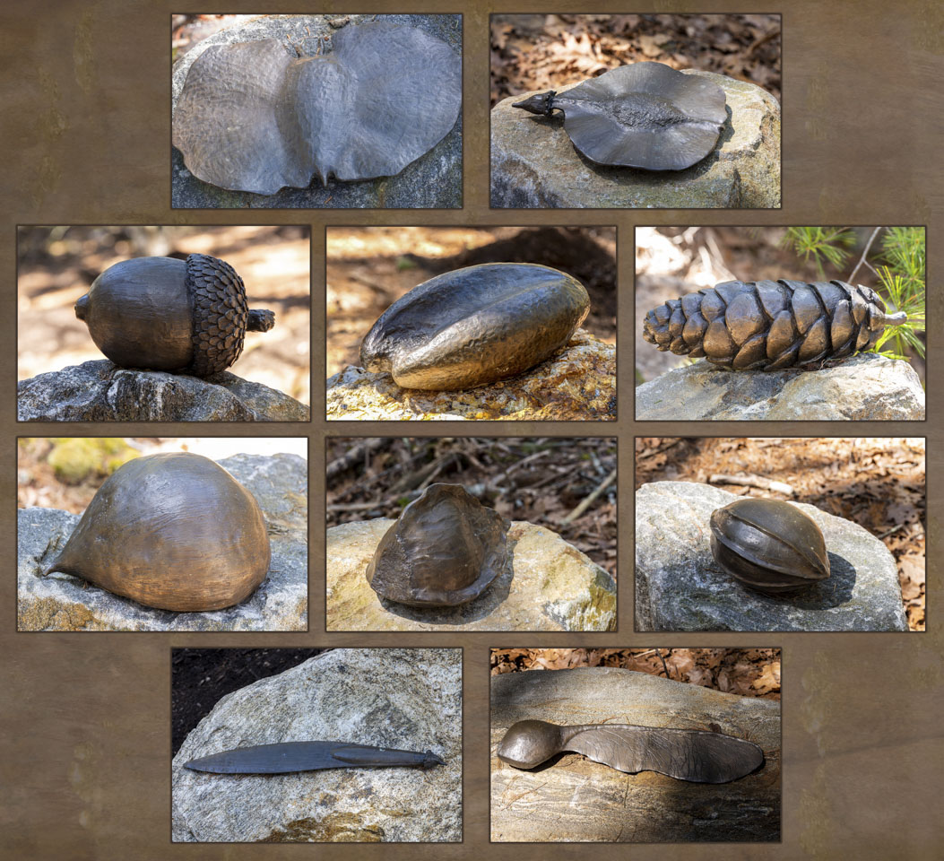 Troll exhibit seed statue composite image