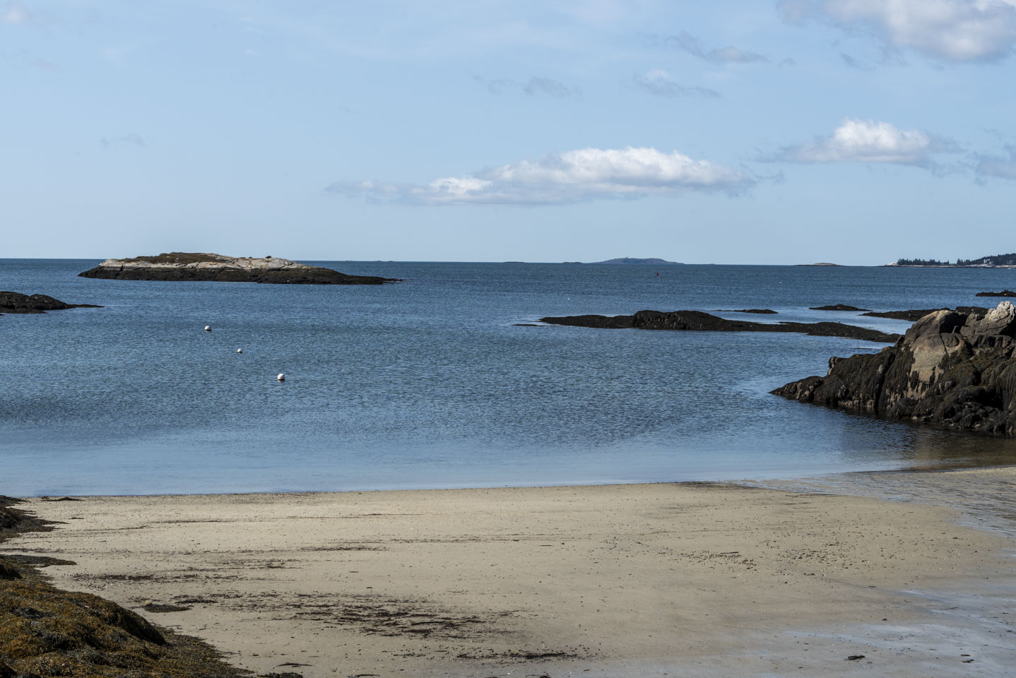 View from Hendricks Head Beach