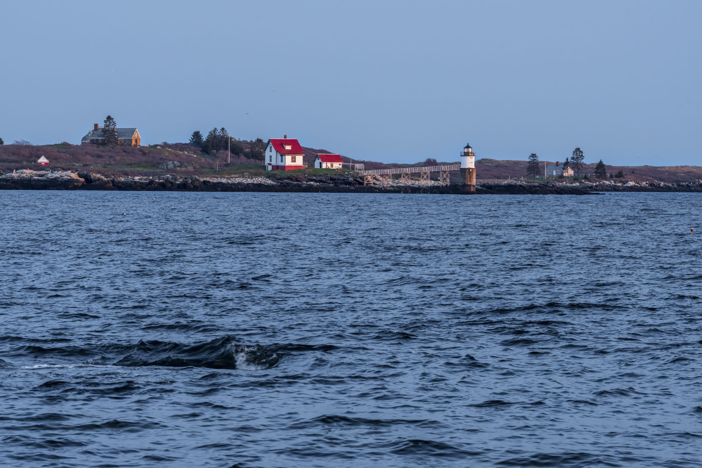 Rams Island Light view angle 2