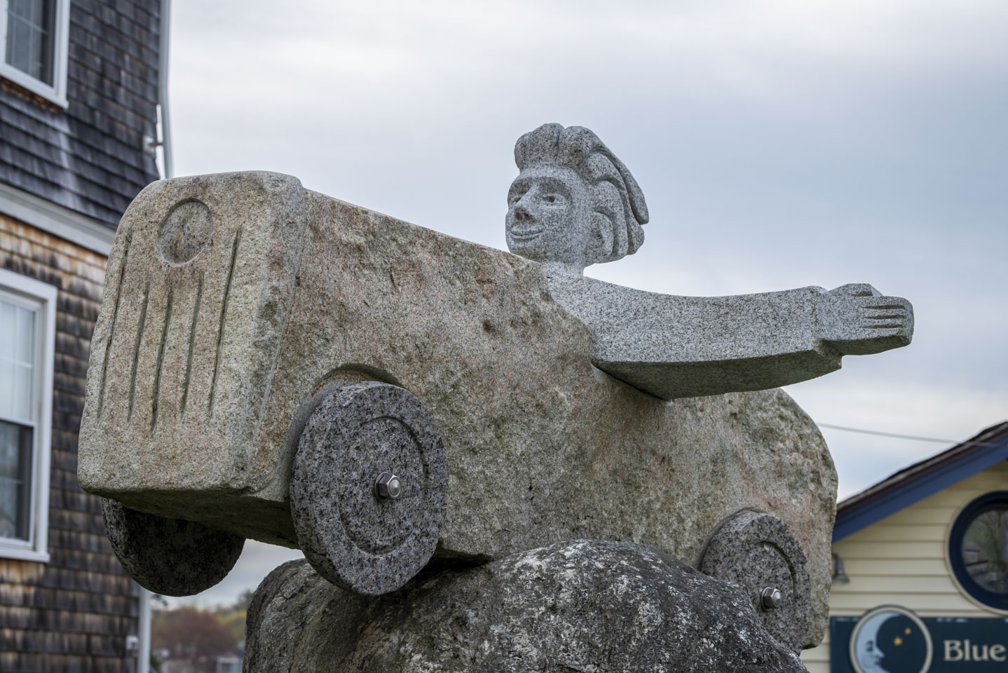 sculpture called Soapbox Racer by William Royall