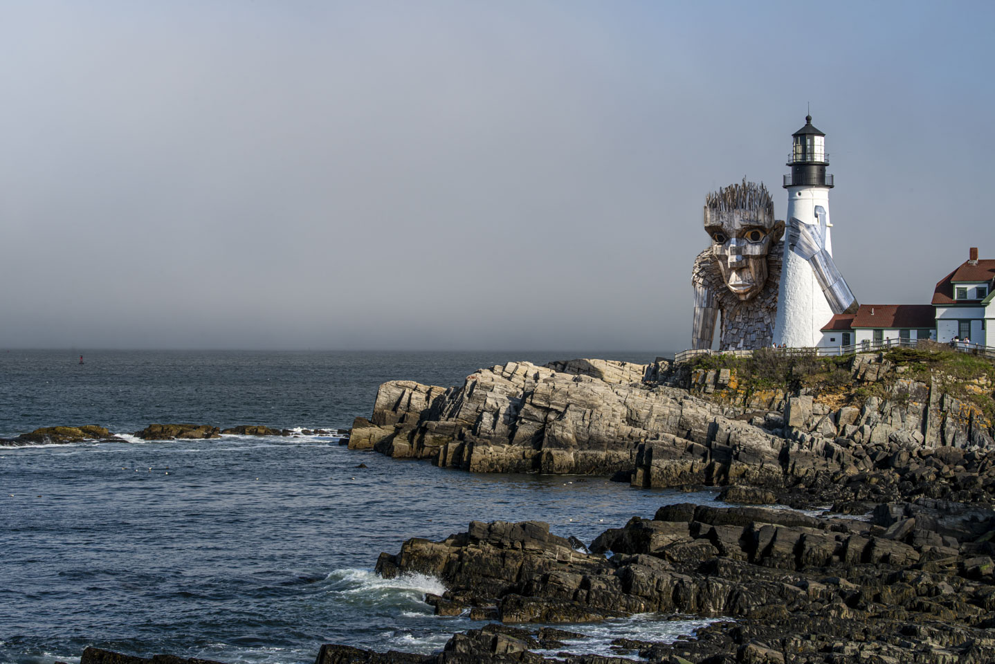 Roskva at the Portland Head Light