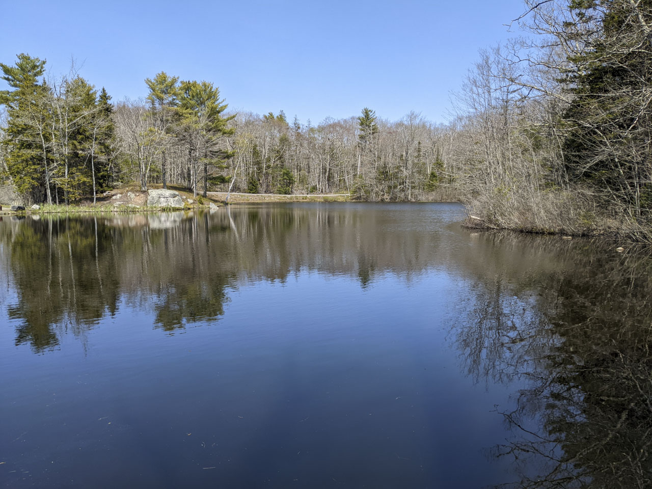 pond at Thompson Ice House