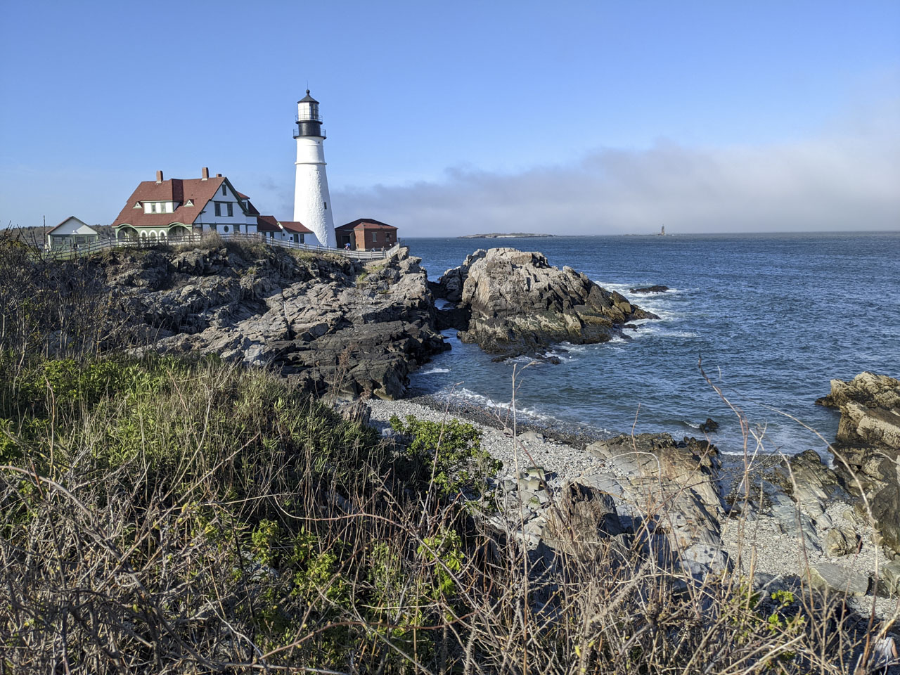 Portland Head Light and Ram Island Ledge Light