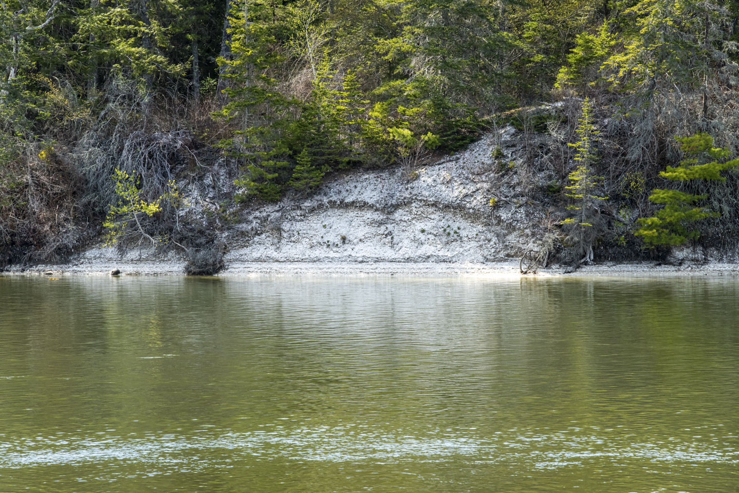 Glidden Midden as seen from across the river