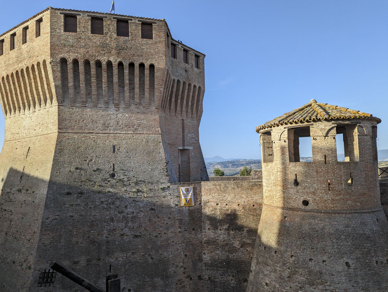 The Rocca in Mondavio