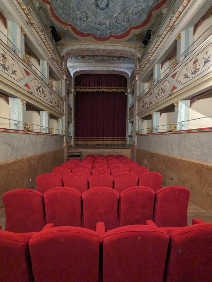 View into the Apollo Theater
