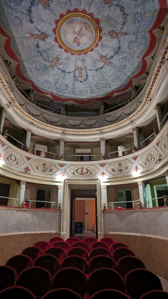 View from the stage of Apollo Theater