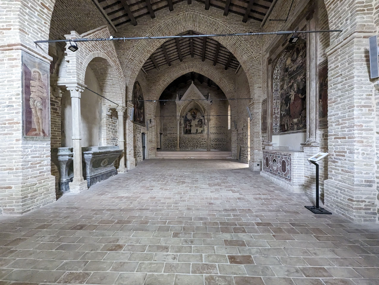 the interior of Chiesa di San Michele