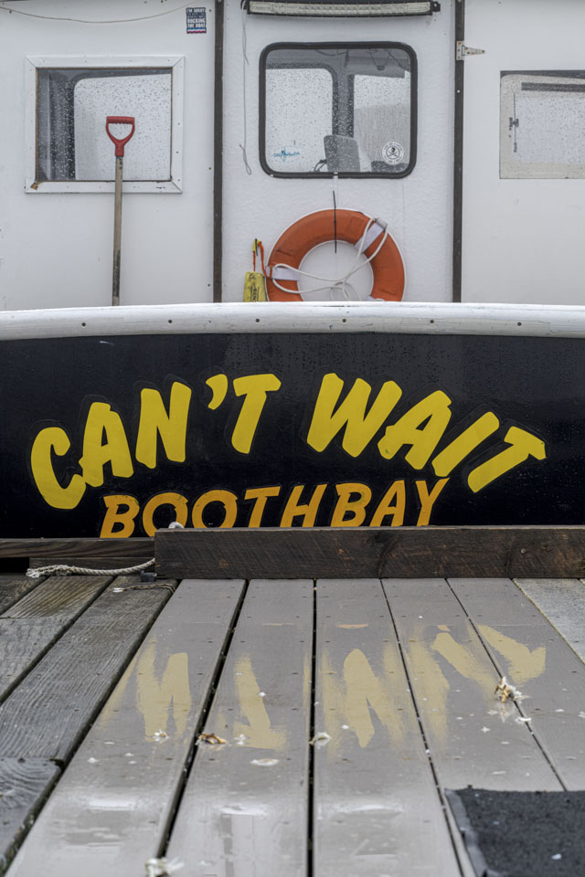 A boat named Can't Wait
