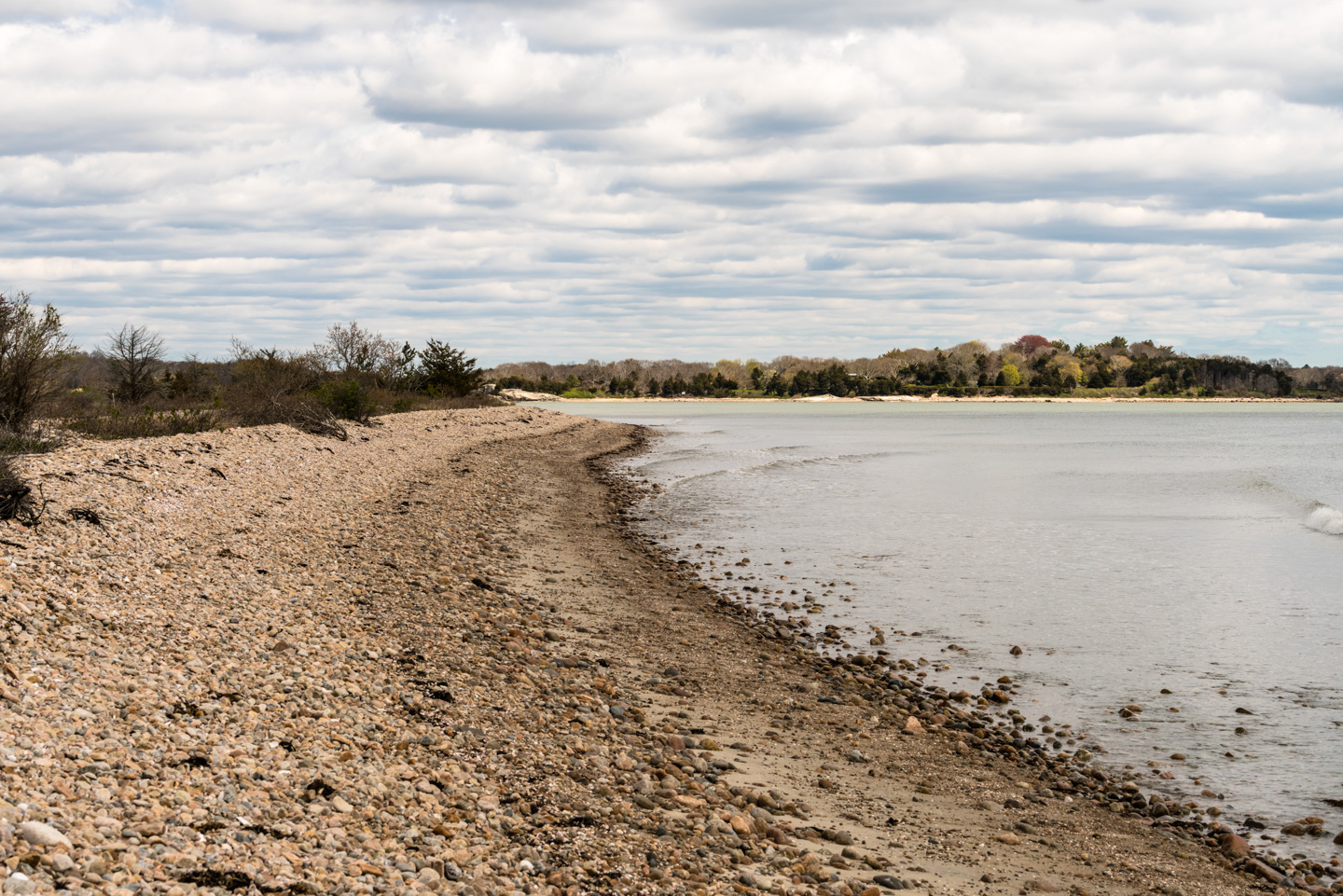 A view along the Demarest Lloyd State Park beach