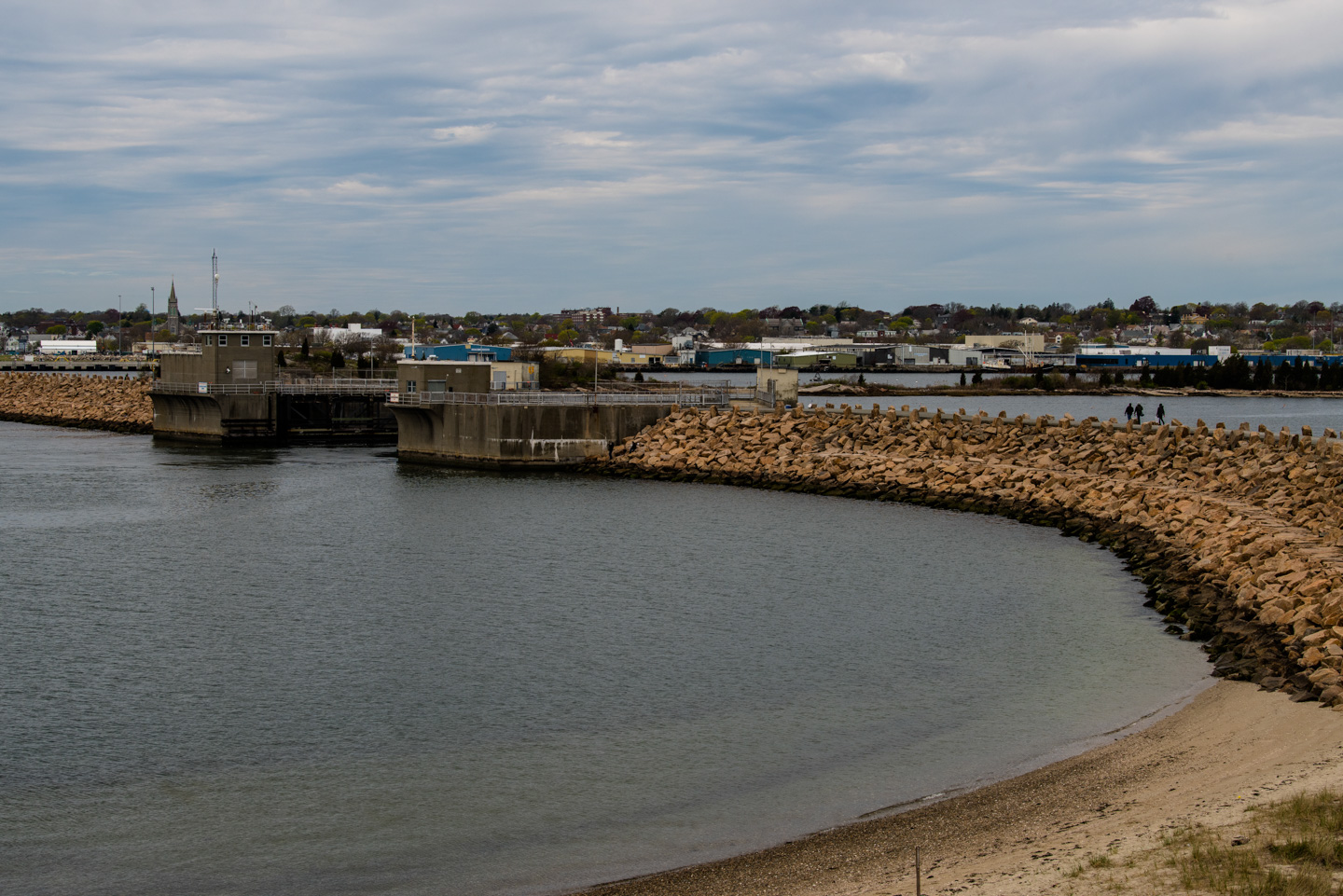 New Bedford breakwall