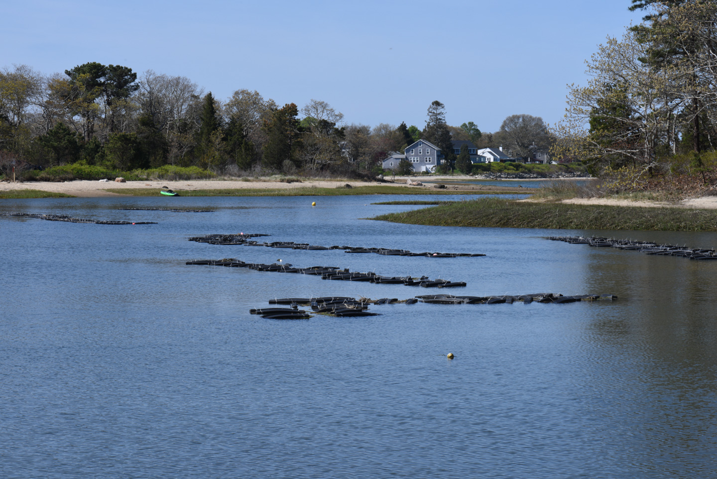 boat landing at Monk's Park in Pocasset